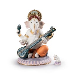 Ganesha con veena (serie limitada)