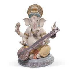 Ganesha con veena