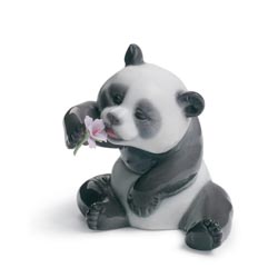 Panda feliz