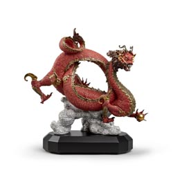 Dragon auspicioso (rojo)