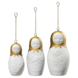 Ornamentos matrioskas