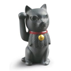 Maneki neko (negro)