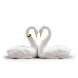 Corazn blanco (re-deco dorado)