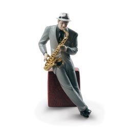 Saxofonista de jazz