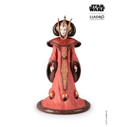 La reina amidala en la sala del trono