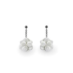 Pendientes cortos orqudea