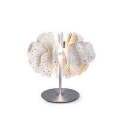 Lampara mesa nightbloom(blanco-oro)(ce)