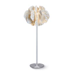 Lampara de pie nightbloom (bl-oro)(ce)