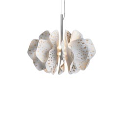 Lampcolgnightbloom 40cm(bl-oro)(ce/uk)