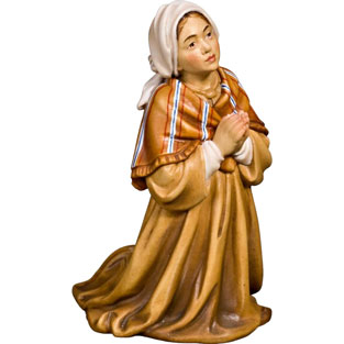 Imagen de Santa Bernadette Soubirous en talla...