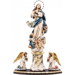 Virgen de la Pursima Concepcin con corona d...