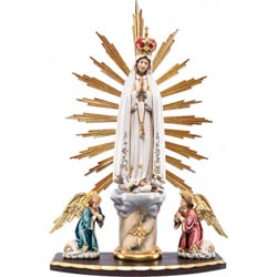 Nuestra Seora de Ftima con corona - Altar c...