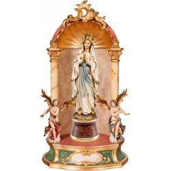 Nuestra Seora de Lourdes con corona - Altar ...