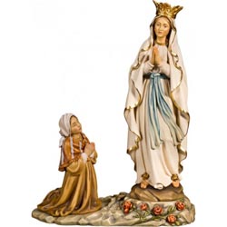 Nuestra Seora de Lourdes con corona - Grupo ...
