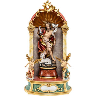 Imagen de San Juan Bautista con aureola - alt...