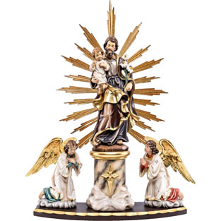 Imagen de San Jos con el Nio Jess - altar ...