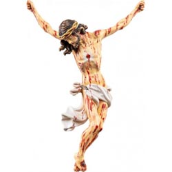 Cristo barroco de la preciosa sangre en talla...