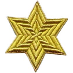 Estrella seis puntas 5x5 cm