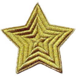 Estrella cinco puntas 7x7 cm