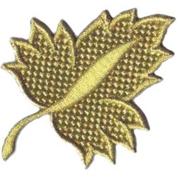 Hoja parra pequea 4x6 cm