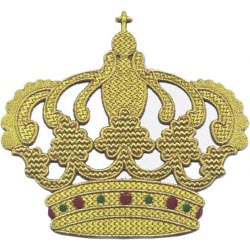 Corona virgen pequea 15x13