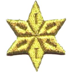 Estrella pequea seis puntas 3x3