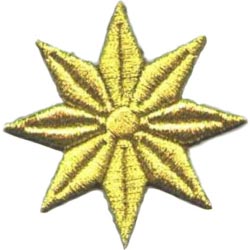 Estrella pequea ocho puntas 5x5