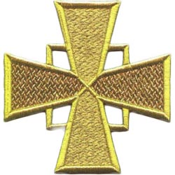 Cruz cuadrada pequea 8x8