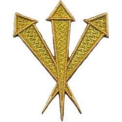 Tres clavos cruzados pequeo 8x10