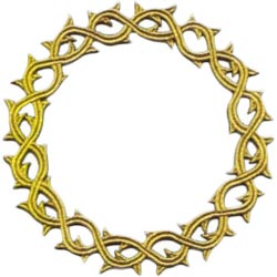 Corona espinas dos piezas 50x50