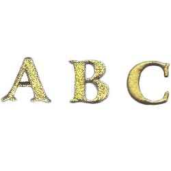 Letras de 3 cm precio por unidad