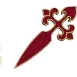 Cruz de Santiago grande 10x20