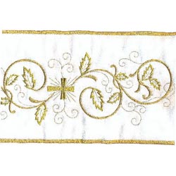 Tira casulla cruces 17x144