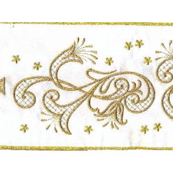 Tira casulla crismn relieve 18x144