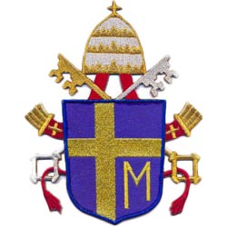 Escudo juan pablo ir 24x30
