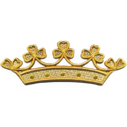 Corona real hueca 18x6