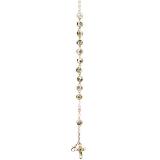 Pulsera Denario Cloisonn Blanca