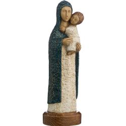 Virgen Eleousa - Imagen en alabastro moldeado...