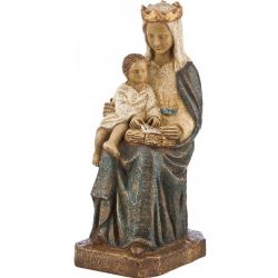 Virgen del Libro - Imagen en alabastro moldea...