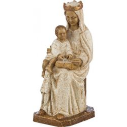 Virgen del Libro - Imagen en alabastro moldea...
