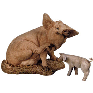 Cerdito con lechn