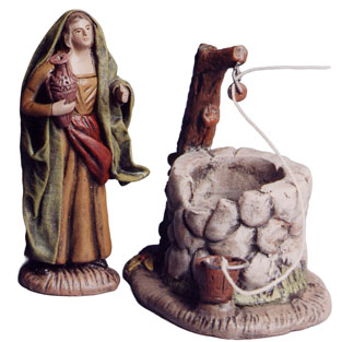 Pastora en pozo