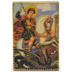 Icono de madera Mesilla de San Jorge