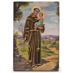 Icono de madera Mesilla San Antonio
