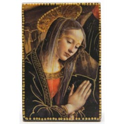 Icono de madera Mesilla Virgen Mara