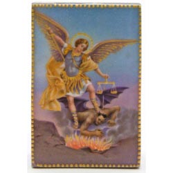 Icono de madera Mesilla San Miguel