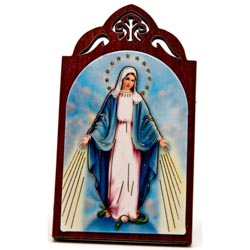 Icono de madera Mesilla Milagrosa