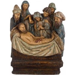 Relieve Entierro de Cristo  Monasterio de Bel...