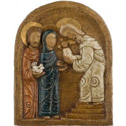 Relieve Presentacin en el Templo  Monasterio...