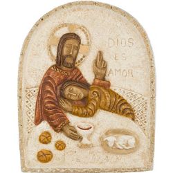 Relieve Sagrada Comunin  Dios es Amor  Monas...